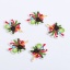 Picture of Three-ply Board Christmas Sewing Buttons Scrapbooking Two Hole Pine Cone Bell Multicolor 35mm(1 3/8") x 25mm(1"), 50 PCs