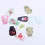 Picture of Three-ply Board Christmas Sewing Buttons Scrapbooking Two Hole Turtleneck Sweater At Random 35mm(1 3/8") x 22mm( 7/8"), 50 PCs