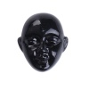 Immagine di Resina Cabochon per Abbellimento Faccia Nero maschera 23mm x 20mm, 20 Pz