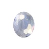 Picture of Glass Beads Oval Transparent Clear AB Color Faceted About 24mm x 20mm, Hole: Approx 1.5mm, 10 PCs