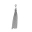 Imagen de 304 Acero Inoxidable Colgantes Panícula Tono de Plata 90mm x 8mm, 1 Unidad