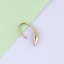 Immagine di Ottone Ganci per Orecchini Ganci per Orecchini Colore Originale 12mm x 3mm, Diametro Filo: (20 misura), 10 Pz