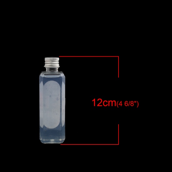 Picture of 100g Glue For Slime Rectangle Transparent Clear (Contain Liquid) 12cm(4 6/8") x 3.5cm(1 3/8"), 1 Piece