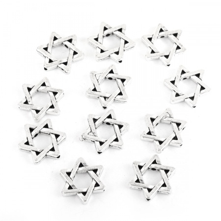 Picture of Ocean Jewelry Zinc Based Alloy Seed Beads Star 