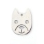 Image de Breloques en 304 Acier Inoxydable Silouette d'Animal Bulldog Anglais Argent Mat 27mm x 20mm, 1 Pièce