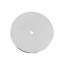 Immagine di Ottone Perline Tondo Piatto Tono Argento Come 25mm Dia, Foro: circa 1.7mm, 5 Pz