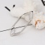 Immagine di Ottone Ciondoli Esagono Tono Argento 32mmx 12mm, 20 Pz
