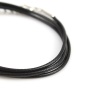Изображение Polyester Necklace Black 63cm(24 6/8") long, 20 PCs