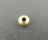 Imagen de Cuentas Espaciador Aleación de Bola,Bronce Antiguo 4mm Diámetro, Agujero: acerca de 1.7mm, 500 Unidades