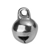 Picture of 304 Stainless Steel Charms Bell Silver Tone 13mm( 4/8") x 10mm( 3/8"), 10 PCs