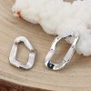 Picture of Zinc Based Alloy Charms Irregular Silver Tone 20mm( 6/8") x 12mm( 4/8"), 20 PCs