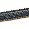 Image de Perles en Cristal ( Naturel ) Rond Multicolore Env. 10mm Dia., Trou: env. 1.5mm, 38.5cm long, 1 Enfilade (Env. 40 Pcs/Enfilade)