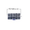 Image de Création Poupée Kits en Plastique Noir Nez Mixte 17mm x 13mm - 6mm x 5mm, 1 Boîte (125 Pcs/Boîte)