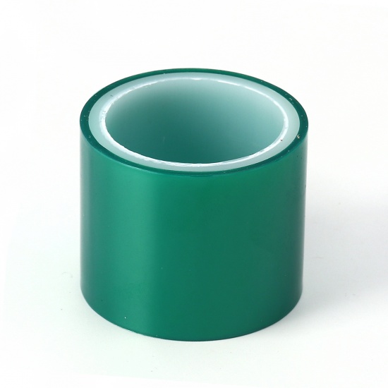 PET 樹脂ジュエリーツール 粘着テープ 緑 40mm, 1 巻 の画像