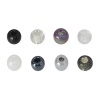 Image de Perles de Rocailles en Verre Rondes Mixte Env. Env. 5mm - 4mm Dia., Trou: Env. 1.4mm - 1mm, 1 Boîte (env. 1900 Pcs/Boîte)