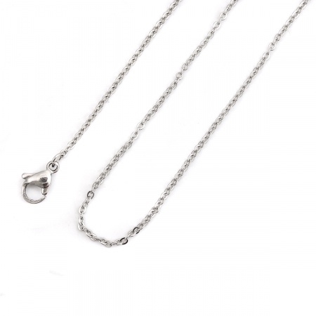 Bild von 304 Edelstahl Gliederkette Halskette