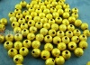 Picture of Brass Spacer Beads Ball Gold Plated Sparkledust About 4mm( 1/8") Dia, Hole: Approx 1.3mm, 300 PCs                                                                                                                                                             