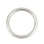 Picture of 20 PCs 20mm Dia., 2mm(12 gauge) 304 Stainless Steel Open Jump Rings Findings For Jewelry Making Silver Tone Round