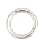 Immagine di 20 Pz 18mm Dia, 2.5mm 304 Acciaio Inossidabile Aperto Stile Anello di Salto Tono Argento Tondo