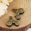Picture of Zinc Based Alloy Charms Tractor Antique Bronze 16mm( 5/8") x 16mm( 5/8"), 30 PCs