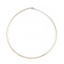 Immagine di 304 Acciaio Inossidabile Collana Girocollo Oro Placcato & Tono Argento 46cm Lunghezza, 1 Pz
