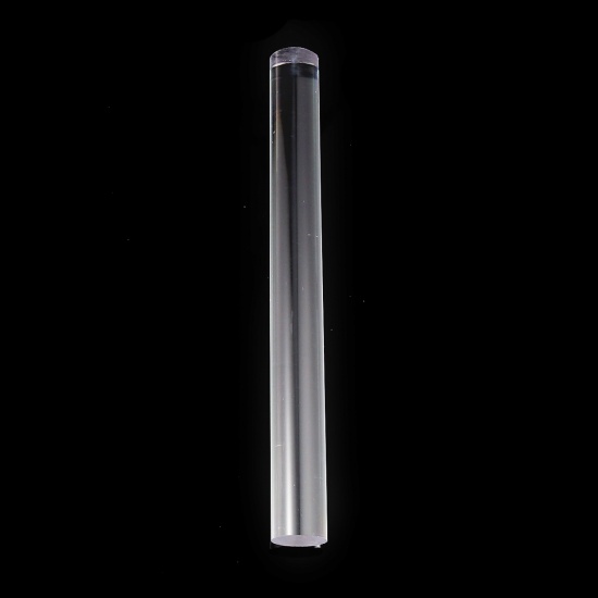 Picture of Acrylic Bar Transparent Clear Solid 19.5cm x 2cm, 1 Piece