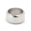 Picture of 304 Stainless Steel Casting Beads Cylinder Silver Tone 11mm x 6mm, Hole: Approx 8.7mm, 1 Piece