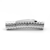 Bild von 304 Edelstahl Verschluss Zylinder Quadrat Silberfarbe 29mm x 7mm, 1 Stück