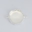 Picture of Brass Connectors Charms Pendants Round Real Platinum Plated (Fits 14mm Dia.) 21mm x 15mm, 10 PCs