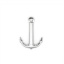Immagine di 304 Acciaio Inossidabile Charms Ancora Tono Argento 27mm x 19mm, 10 Pz