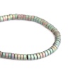 Bild von (Klasse A) Hämatit ( Natur ) Perlen Flachrund Bunt Matt ca. 4mm D., Loch:ca. 1mm, 40cm lang, 1 Strang (ca. 190 Stück/Strang)