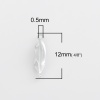 Picture of Sterling Silver Connectors Irregular Silver 12mm x 3mm, 1 Gram (Approx 11-12 PCs)