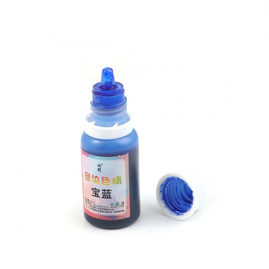 Immagine di ( 10ml ) Colorante Liquido Epossidico Di Cristallo Blu Marino 6.1cm x 2.1cm, 1 Pz
