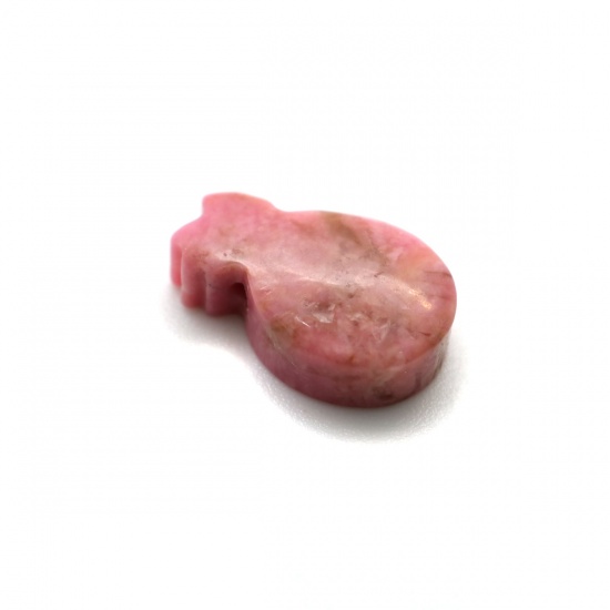 Picture of Rhodochrosite ( Natural ) Charms Pink Pineapple/ Ananas Fruit 16mm x 10mm, 1 Piece