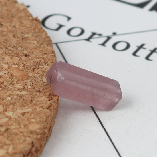 Picture of (Grade A) Agate ( Natural ) Beads Rectangle Pale Lilac About 13mm x 4mm, Hole: Approx 1.1mm, 10 PCs