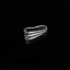Immagine di 304 Acciaio Inossidabile Fermagli Per Ciondolo Pizzico Ovale Tono Argento 9mm x 4mm, 100 Pz
