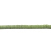 Picture of Polymer Clay Katsuki Beads Heishi Beads Disc Beads Round Olive Green About 5mm Dia, Hole: Approx 1.7mm, 40.5cm(16") - 40cm(15 6/8") long, 200 Strands (Approx 330 - 350 PCs/Strand)