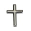 Picture of (Grade A) Hematite ( Natural ) Beads (Half Drilled) Cross About 4.4cm x 3.1cm, 1 Piece