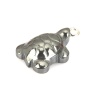 Picture of (Grade A) Hematite Ocean Jewelry Charms Gunmetal Sea Turtle Animal 21mm x 13mm, 1 Piece