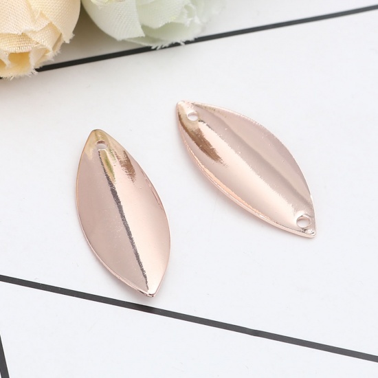 Picture of Brass Connectors Marquise Rose Gold 29mm x 11mm, 5 PCs                                                                                                                                                                                                        