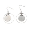 Picture of Glass Dome Seals Cabochon Round Flatback At Random Glitter