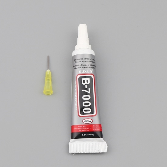 Picture of ( 9ml ) Glue Transparent Clear (Contain Liquid) 92mm x 25mm 30mm x 8mm, 1 Set