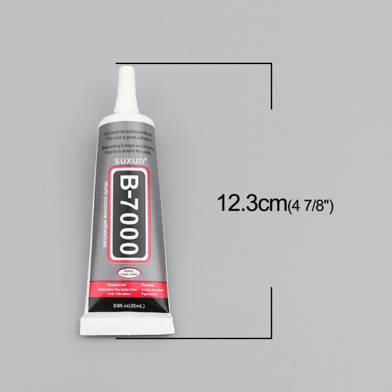 Picture of ( 25ml ) Glue Transparent Clear (Contain Liquid) 12.3cm x 4cm, 1 Piece