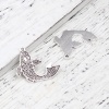 Immagine di Zinc Based Alloy Ocean Jewelry Pendants Fish Animal Antique Silver Color 30mm x 20mm, 20 PCs
