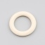 Bild von Holz Geschlossen Bindering Ring Beige 3cm D., 50 Stück