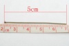 Imagen de Alfileres de Cabeza Aleación de Tono Bronce,5cm de longitud 0.7mm (21 gauge) 300 Unidades