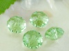 Bild von Grün Kristall Glas Facettiert Rondell Perlen 8mmx6mm, 70 Stücke