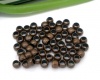 Picture of Brass Crimp Beads Round Antique Copper About 2mm( 1/8") Dia, Hole: Approx 1.1mm, 1000 PCs                                                                                                                                                                     