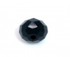 Bild von Schwarz Kristall Glas Facettiert Perlen 6mm, 100 Stücke