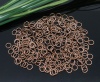 Picture of 0.9mm Iron Based Alloy Open Jump Rings Findings Round Antique Copper 6mm Dia, 1000 PCs